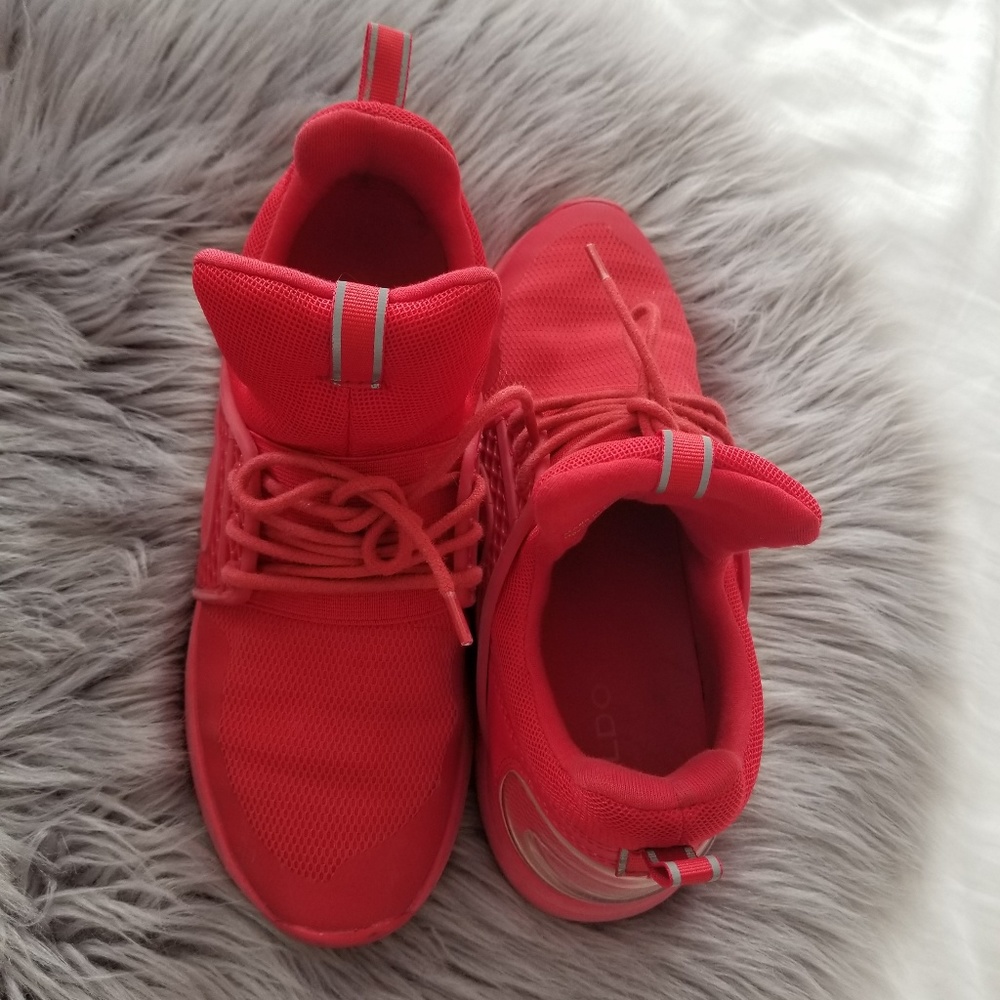 Red Aldo shoes